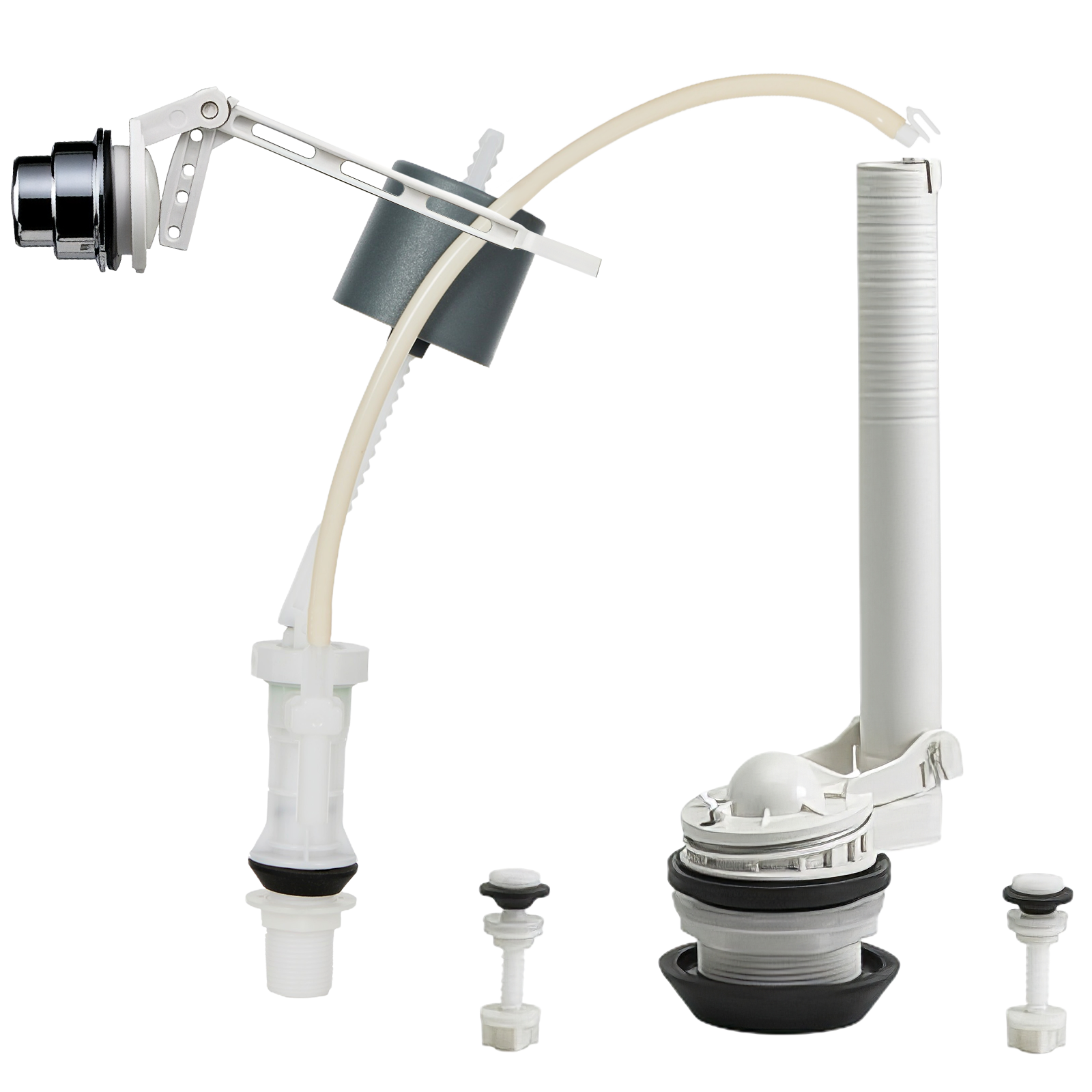 양변기 측면버튼 무소음 부속